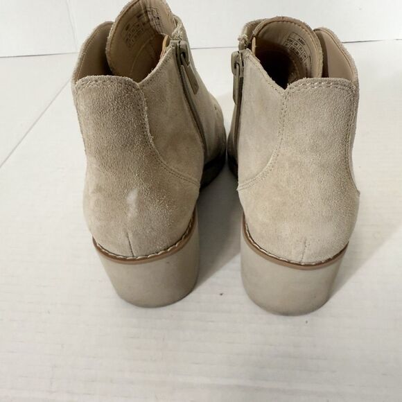 Vionic Women’s Abby Suede Leather Tan Wedge Comfort Bootie Size 6.5 - Picture 6 of 9